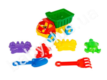 Машинка Смайл самоскид з пасочками. Lico Toys Л-014-2