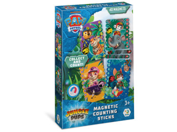 Магнітні палички-пазли  для лічби "Paw Patrol, Джунглі", DoDo