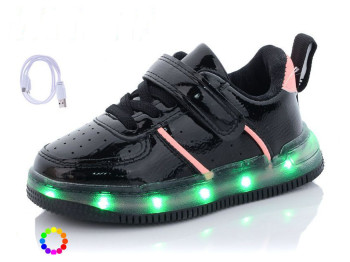 Кроссовки для девочки с LED-подсветкой. Размер 29. ТМ JongGolf УЦЕНКА