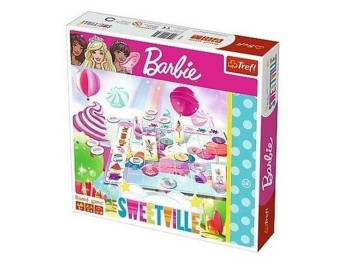 Настільна гра Барбі в Країні солодощів, Mattel Hasbro, Trefl