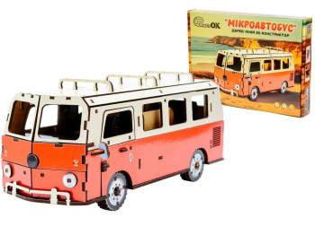 Деревянный 3D конструтор Humvee, PuzzleOK Puz-00926