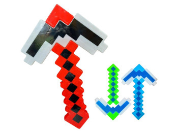 Игрушка кирка световая, пиксельная, микс видов (цена за 1 шт)