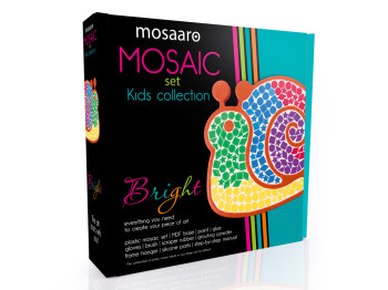Набір для творчості пластикова мозаїка Равлик, Mosaaro MA7010