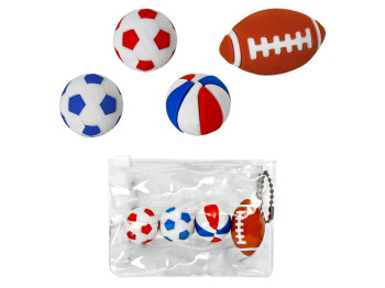 Ластик Balls 4 шт, WW01220-K