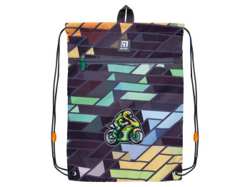 Сумка для взуття з кишенею Kite Motorbike K21-601M-8