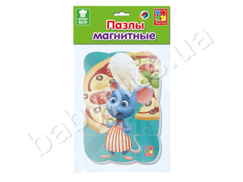 Магнітні пазли Крихітка шеф А5, Vladi Toys