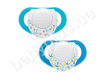 Пустушка Physio Compact силікон від 6 до 12 міс, (Ціна за упаковку 2шт,)