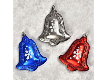 Елочные игрушки Bell 9см, 4шт, M47966
