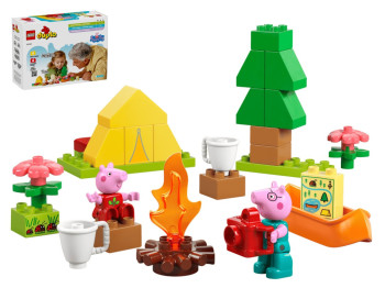Конструктор LEGO DUPLO Peppa Pig Туристический поход, 32 детали