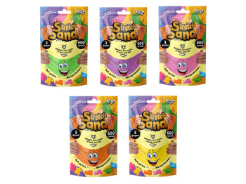 Кинетический песок Stretch Sand STS-04-01U, 600 г, тянется и лепится, Danko Toys