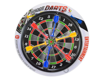 Магнитный дартс Shoot Darts, 41 см, двусторонняя мишень