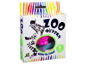 Набор для творчества Zoo фигуры, Strateg 32059