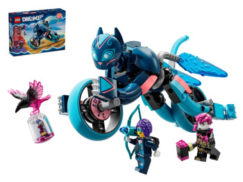 Конструктор LEGO DREAMZzz Котячий мотоцикл Зоуї, 226 деталей