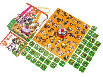 Гра з дзвінком 44 Кота, Пухнасті гонки, Vladi Toys