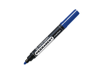 Маркер перманентный Centropen, круглый, синий, 2,5 мм