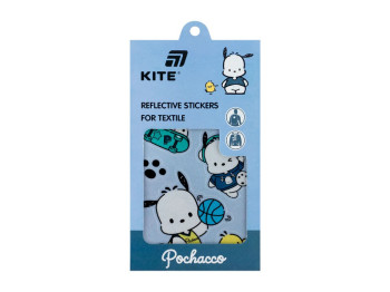 Стікери світловідбивні для текстилю Kite Pochacco PC25-114, 6 шт., PVC, Kite
