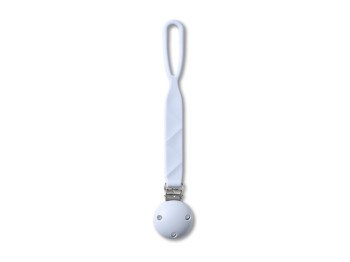 Держатель для пустышки силиконовый с клипсой Голубой, 0+, MSB-1469-02, BabyOno
