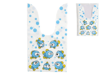 Пакет подарунковий Fishes 16×27 см, 10 шт в уп, R98234-L