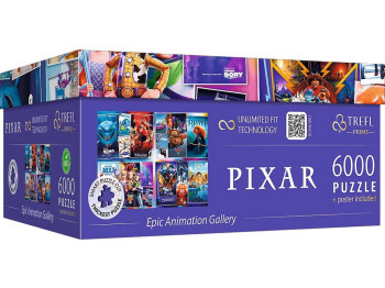 Пазл Trefl Prime UFT Pixar Галерея эпической анимации, 6000 элементов
