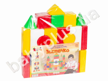 Кубики Городок маленькі. Lico Toys Л-001-2