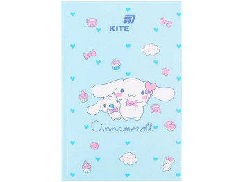 Блокнот А5 Cinnamoroll Kite CR26-193, 64 листа, розовые страницы