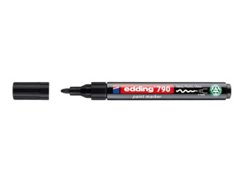 Маркер Edding Paint круглий чорний 2-3 мм,  e-790/01n