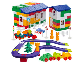 Конструктор Лідер №8. Colorplast 1920. 400 деталей