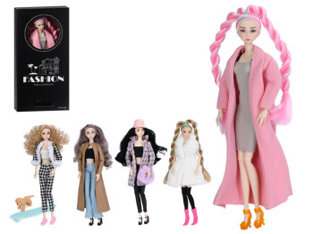 Кукла шарнирная Fashion Doll 885-A4-10-12-13-14, 31 см, подвижные конечности (цена за 1 шт)