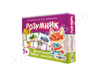 Настольная игра Маленький Розумник 4 в1, Strateg