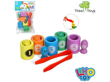 Деревянная игрушка Рыбалка магнитная. Tree Toys MD 1939 Уценка