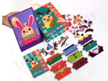 Магнітна гра Звірятка, Vladi Toys