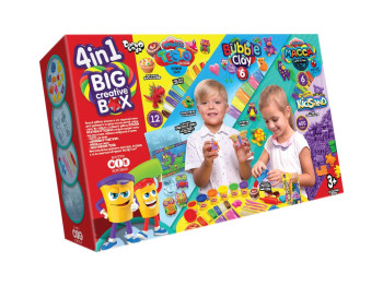 Набір для творчості 4в1 BIG CREATIVE BOX, Danko Toys