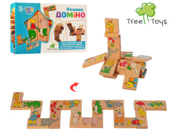 Деревянная игрушка Домино. Tree Toys MD 2146