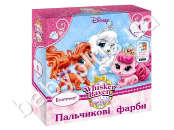 Пальчиковые краски Palace Pets(4 цвета,20мл,картонная коробка)