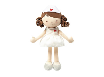 Игрушка мягкая Медсестра Грейс 32х15 см. BabyOno 1417