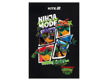 Блокнот на 64 аркуша А5, TMNT Mutant Mayhem, Kite