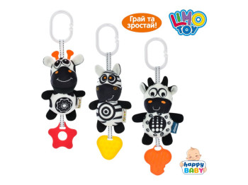 Мягкая подвеска rat47, с погремушкой и прорезывателем, Limo Toy, 3 вида (цена за 1шт.)