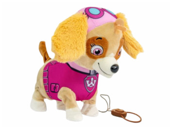 Мягкая игрушка Скай, 25 см, ходит и поет, на пульте, Paw Patrol