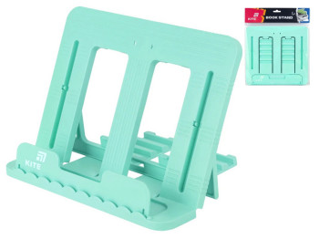 Підставка для книг Kite K26-330-3, регульований кут нахилу, бірюзова