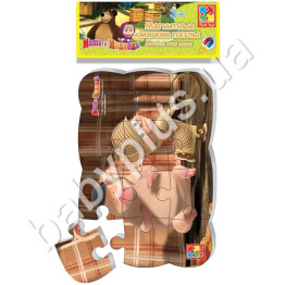Магнітні пазли Маша Шерлок Хомс А5, Vladi Toys
