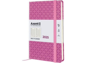 Дневник 2025 Partner Gently розовый 14,5х21 см. Axent 8822-25-03-A