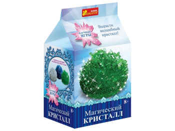 Набор для опытов Магический кристалл, Зеленый, Ranok Creative