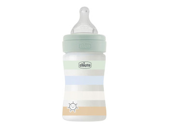 Бутылочка пластиковая Well-Being Physio Colors 150 мл, Chicco