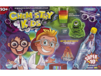 Набор для проведения опытов CHEMISTRY KIDS. Danko Toys CHK-01-01U