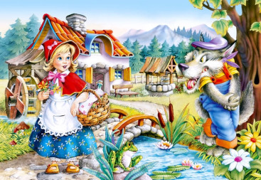 Пазли Червона шапочка, 260 елементів, Castorland