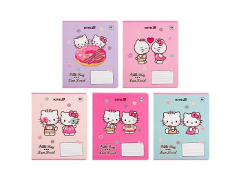 Зошит у клітинку 12 аркушів, Hello Kitty (ціна за 1шт)