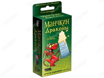 Настільна гра Манчкін. Дракони. Hobby World 4620011818911