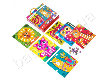 Набір для творчості. Sticky strips. Лама. Vladi Toys VT4433-04 УЦІНКА