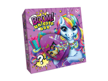 Креативна творчість Boom! Unicorn Box. Danko Toys BUB-01-01U