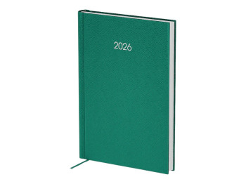 Ежедневник Axent Classic Style 2026, A5, аквамариновый